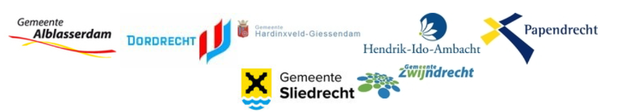 Logo's gemeentes Drechtsteden