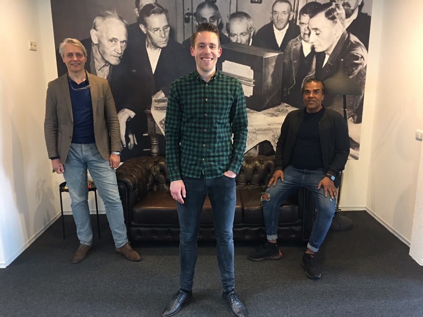 Erik, Ronald en Jerrel