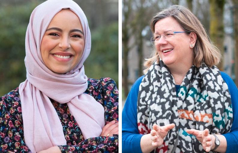 Safae en Wilma